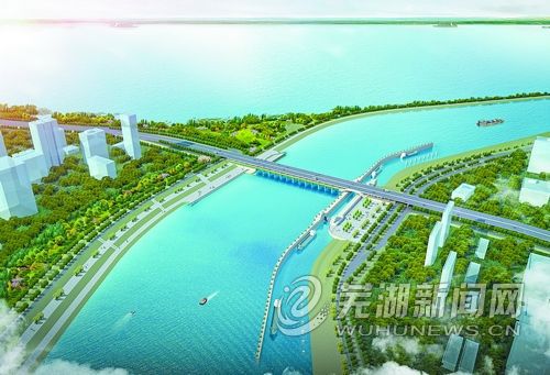 澛港閘(橋)工程橫亙漳河，是流域治理的關(guān)鍵性工程，包括澛港閘工程和澛港大橋改造工程兩部分。其中，澛港閘規(guī)模為大(Ⅱ)型，澛港大橋道路等級(jí)為一級(jí)公路兼城市主干道，雙向八車道。為了節(jié)省投資和土地資源，對(duì)道路、航運(yùn)、水閘樞紐工程功能進(jìn)行最佳整合，避免重復(fù)建設(shè)，工程采取了閘橋合建的方式。