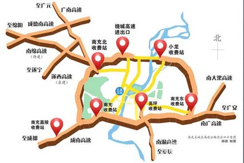 據(jù)《成渝經(jīng)濟(jì)區(qū)軌道交通網(wǎng)線規(guī)劃》，未來經(jīng)濟(jì)區(qū)內(nèi)擬建12條時(shí)速為250公里以上的城際客運(yùn)專線，其中包括南充至達(dá)州至成都的“南達(dá)蓉”線。