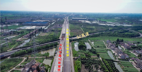 大葉公路S2跨線(xiàn)橋位置圖